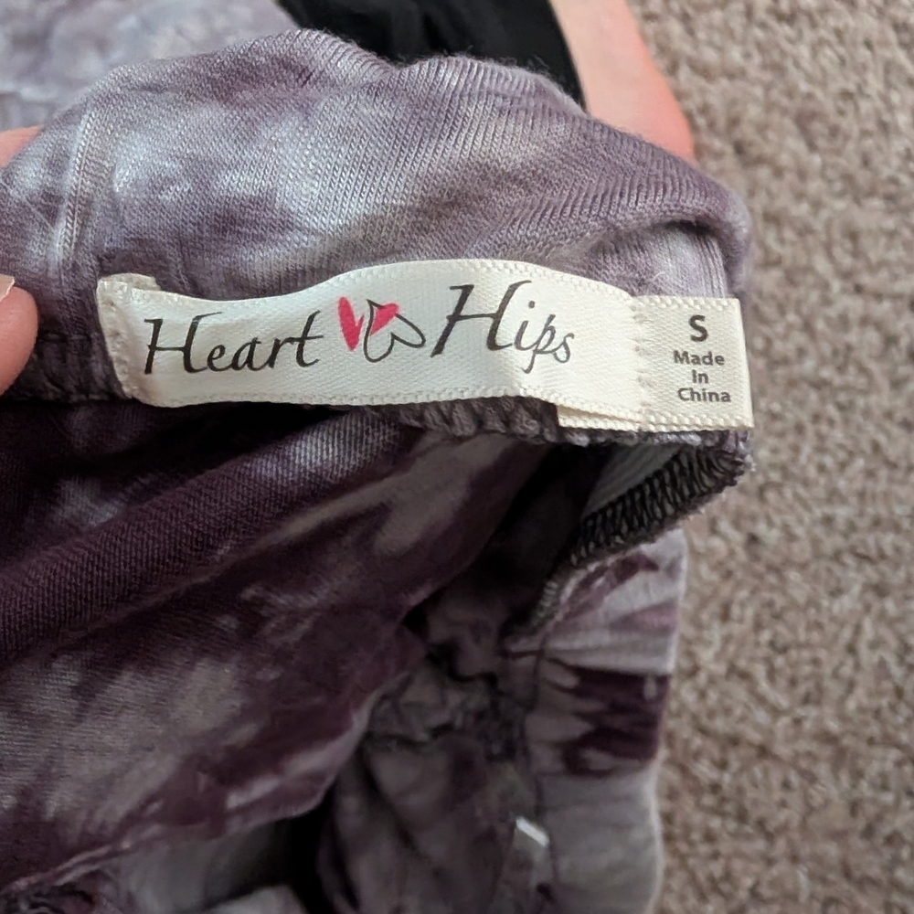 Heart Hips Purple Tie-Dye Dress - Picture 2 of 2